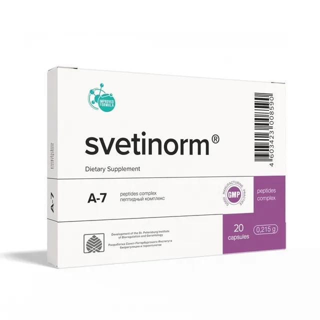 Svetinorm liver peptide bioregulator