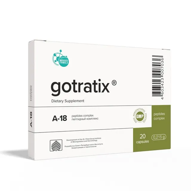Gotratix muscle peptide bioregulator capsules